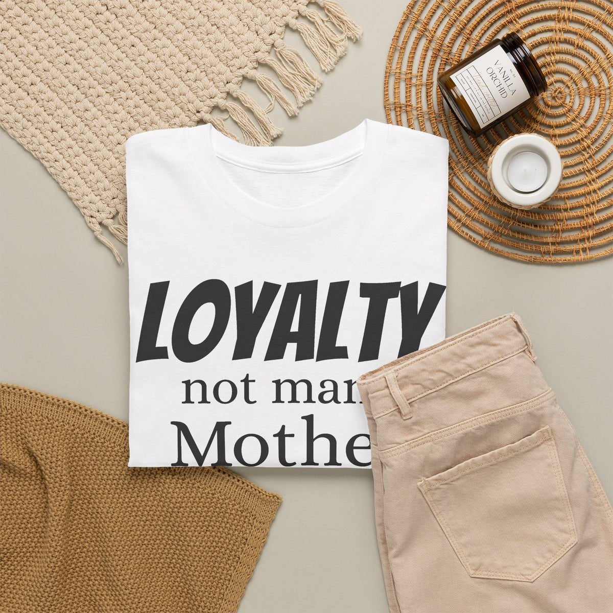 Graphic Tee — "LOYALTY not many Mother F***ers understand the meaning" (Gangsta & Gentleman Back)