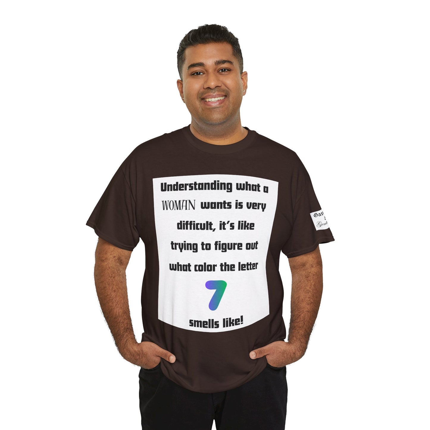 Graphic Tee — "Understanding What a Woman Wants" Funny Quote T‑Shirt