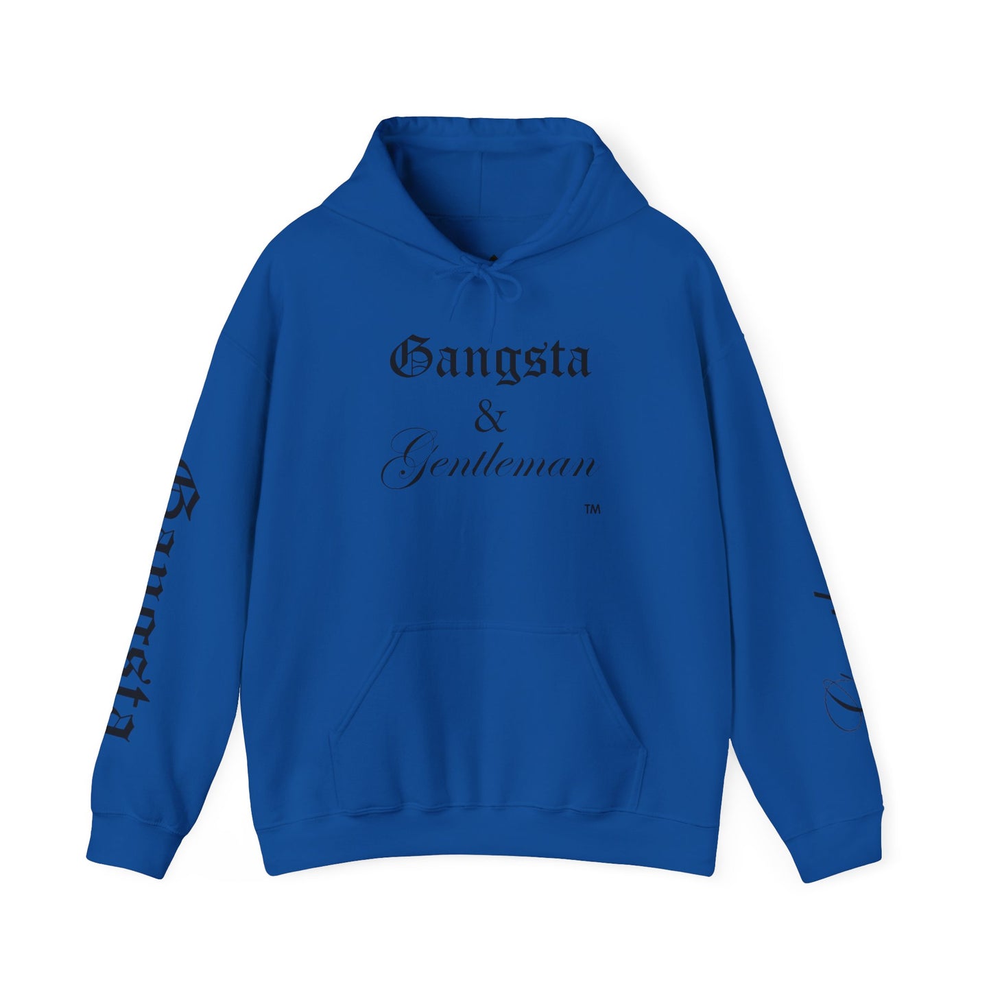 'Gangsta & Gentleman' Hoodie — Graphic Brand Pullover