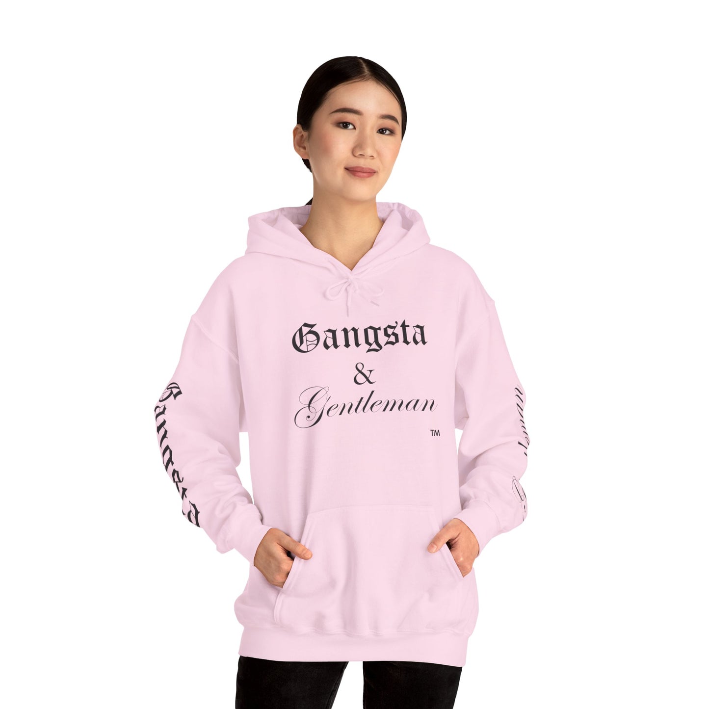 'Gangsta & Gentleman' Hoodie — Graphic Brand Pullover