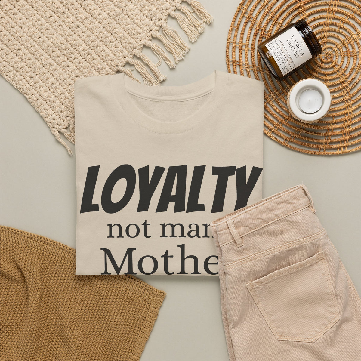 Graphic Tee — "LOYALTY not many Mother F***ers understand the meaning" (Gangsta & Gentleman Back)