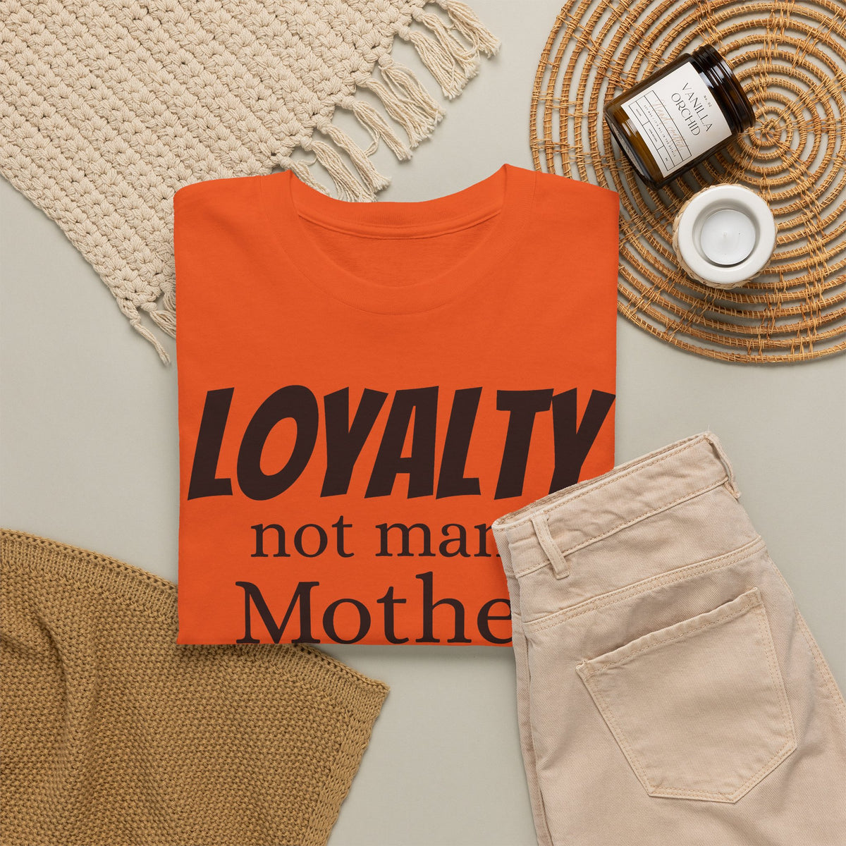 Graphic Tee — "LOYALTY not many Mother F***ers understand the meaning" (Gangsta & Gentleman Back)