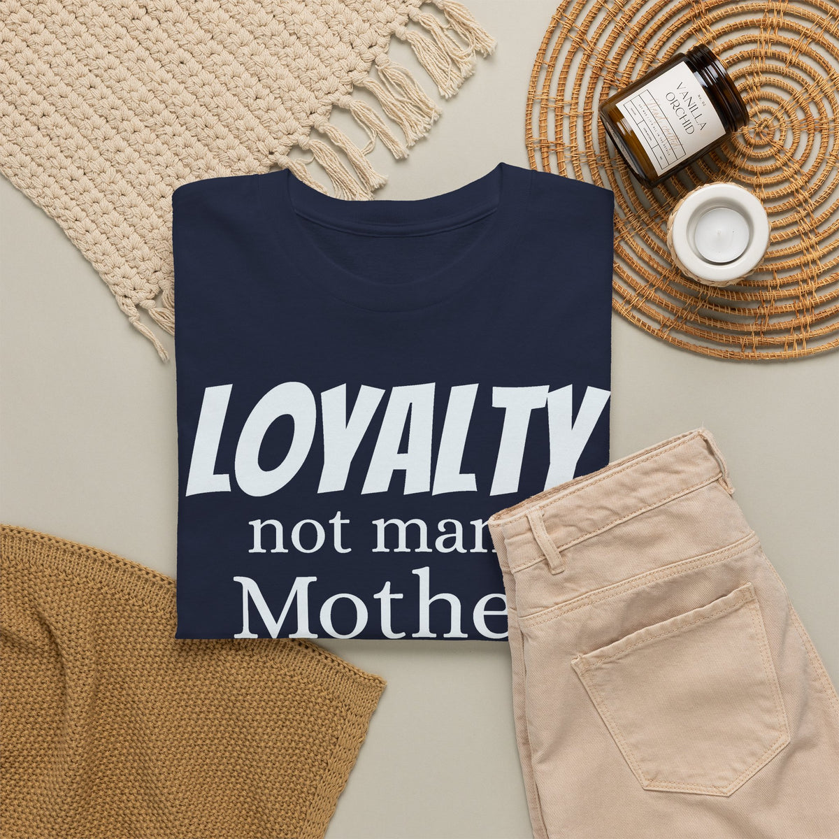 Graphic Tee — "LOYALTY not many Mother F***ers understand the meaning" (Gangsta & Gentleman Back)
