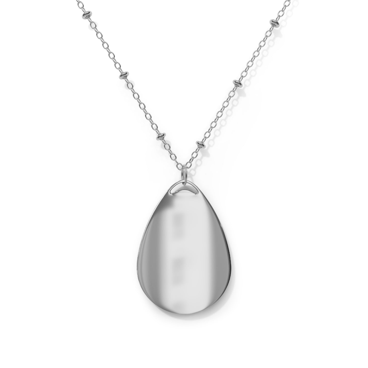 Gangsta & Gentleman Oval Necklace - Trendy Statement Jewelry