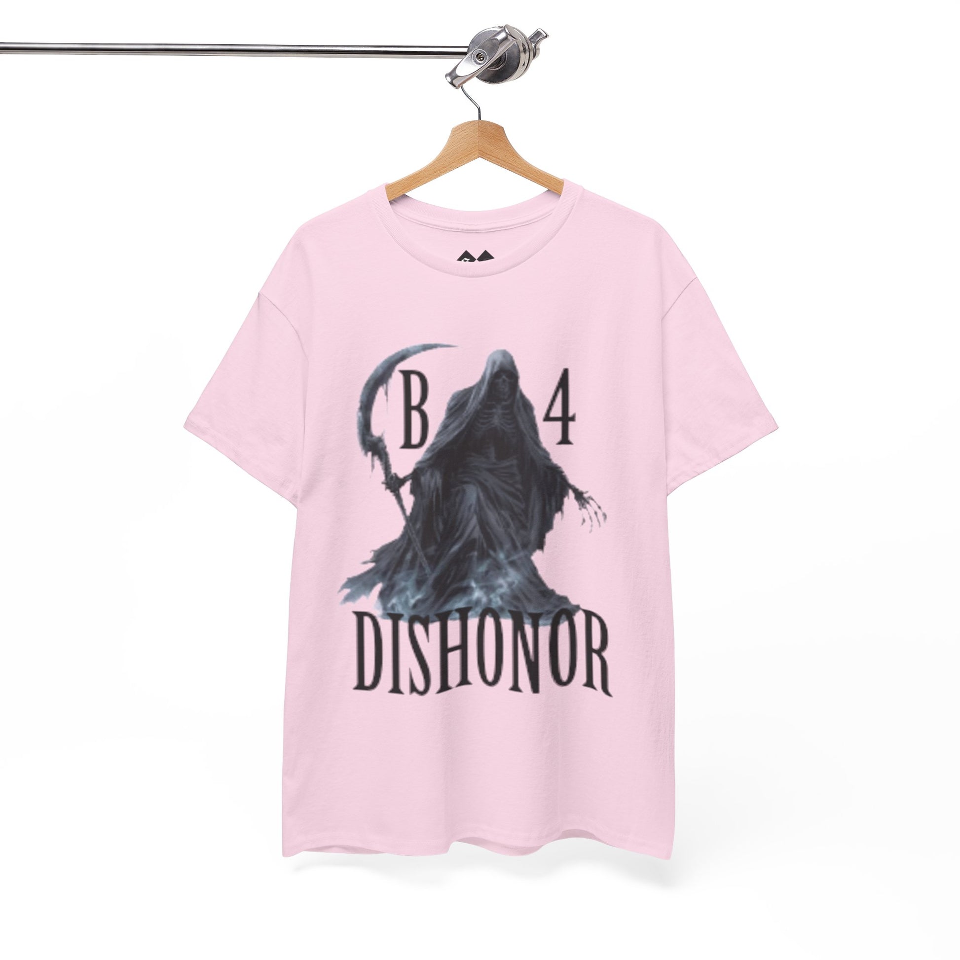 T-Shirt — Grim Reaper 'Death B4 Dishonor' Graphic Tee - Gangsta & Gentleman