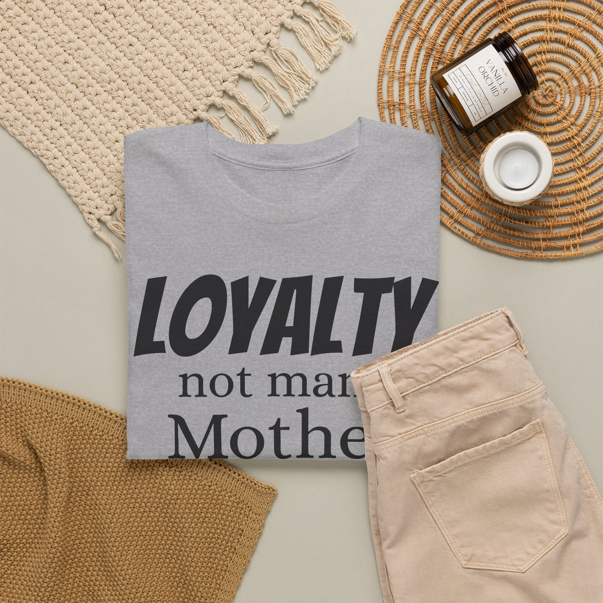Graphic Tee — "LOYALTY not many Mother F***ers understand the meaning" (Gangsta & Gentleman Back)