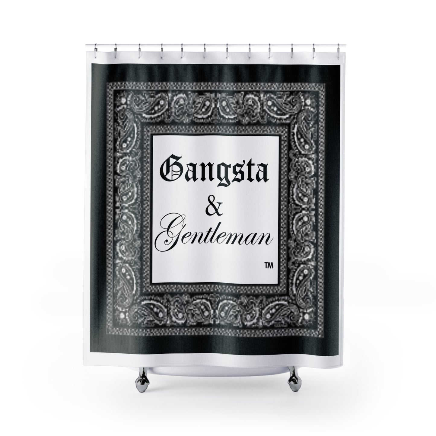Gangsta & Gentleman Shower Curtains